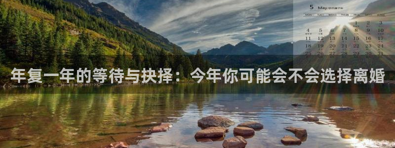 BB贝博艾弗森.ccm官网版：年复一年的等待与抉择：今年你可能会不会选择离婚