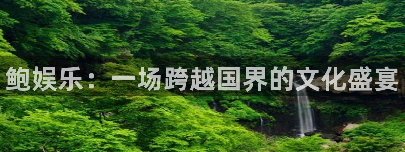 BB贝博艾弗森3：鲍娱乐：一场跨越国界的文化盛宴